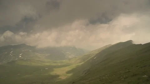 Landscape in Rila mountain, time lapse. Stock Footage 215577956