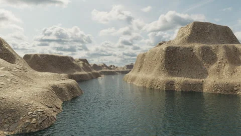 Landscape, River, CG Stock Footage 247447537