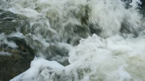 Landscape with river Video stock 21943526