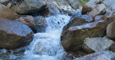 Landscape with river in the mountains Stock Footage 115950191