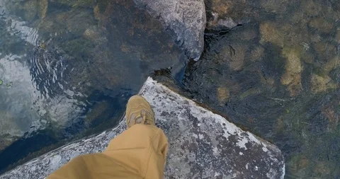 Landscape with river in the mountains Stock Footage 115950194