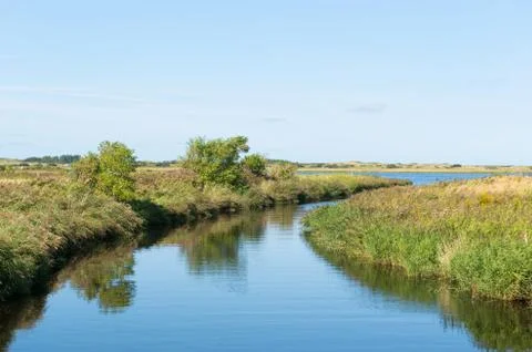 Landscape river Stock Photos