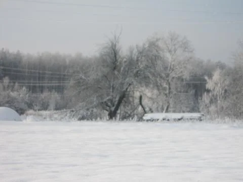 Landscape with river Stock Photos