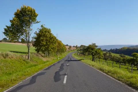 Landscape with road Stock Photos