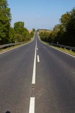 Landscape with road Stock Photos