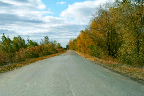 Landscape with road Foto stock