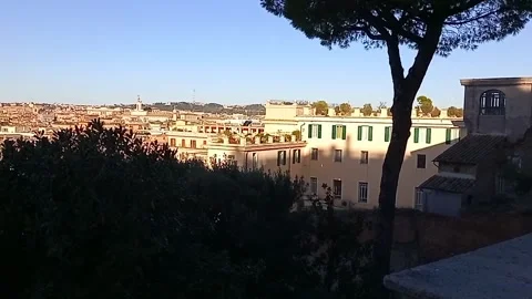 Landscape of Rome Stock Footage 272588845