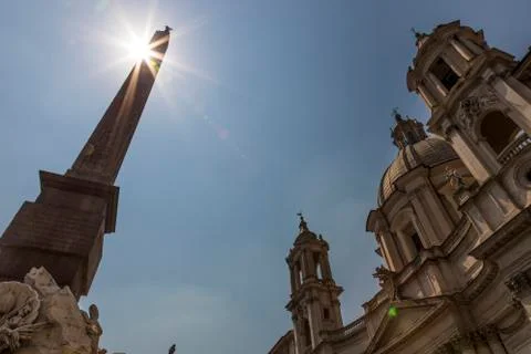Landscape of Rome Stock Photos