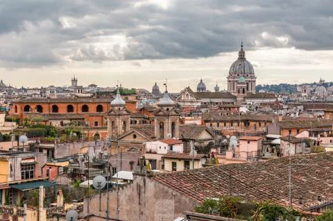 Landscape of rome Stock Photos