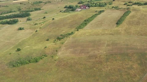 The Landscape of Rupea in Romania Stock Footage 251043113