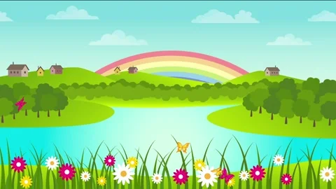 Landscape rural1.1 Stockbeeldmateriaal 146406624