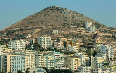 Landscape of Saranda Stock Photos