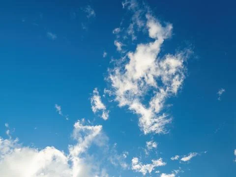 Landscape Scene of Blue Sky with Cloud Stock Photos