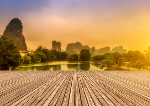 Landscape scenery Stock Photos