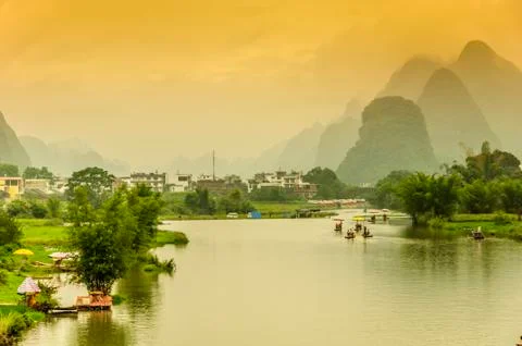 Landscape scenery Stock Photos