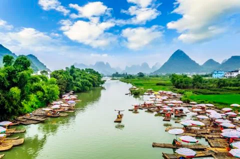 Landscape scenery Stock Photos