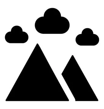 Landscape Scenery Vector Stock Illustration