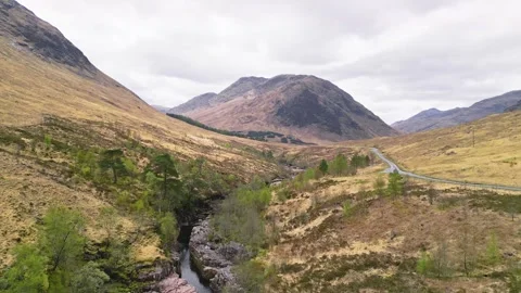 Landscape in Scotland Stock Footage 246629976