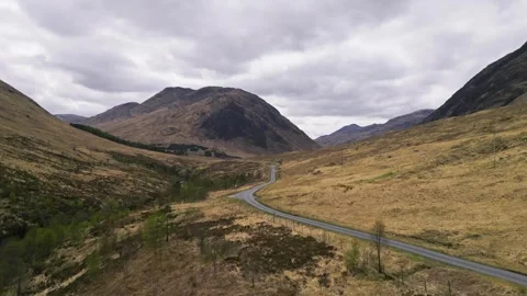 Landscape in Scotland Stock Footage 246629990