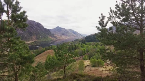 Landscape in Scotland Stock Footage 246630288