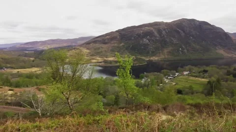 Landscape in Scotland Stock Footage 246630289