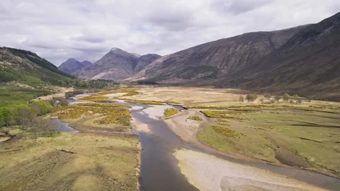 Landscape in Scotland Stock Footage 246630536