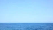 Landscape Of The Sea And The Sky Stock Footage