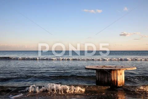 Landscape of sea Stock Photos