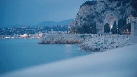 Landscape sea side Stock Footage 93603860