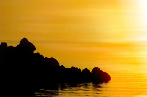 Landscape at Seaside Stock Photos