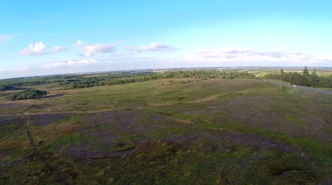 Landscape seen from above Stock Footage 40231109