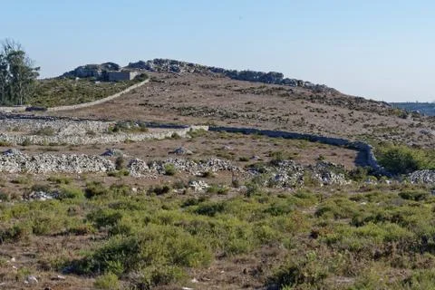 Landscape of Serra de Aire e Candeeiros Stock-Fotos