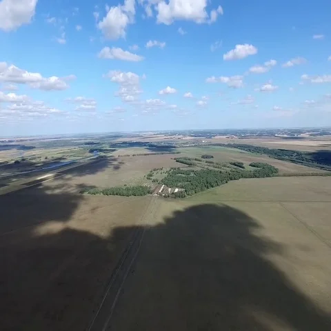 Landscape with shadows of clouds Stock Footage 69512651