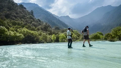Landscape of Shangri-La Stock-Footage 85804396
