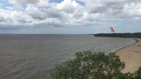 Landscape of a shore Stock-Footage 299743335