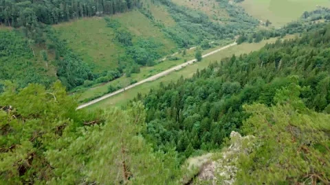 Landscape shot - Drone Stock Footage 247848702