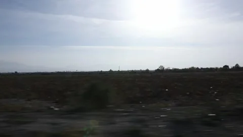 Landscape shot while driving 3 Video stock 321197836