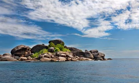 Landscape, similan islands Stock Photos