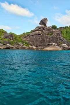Landscape, similan islands Stock Photos