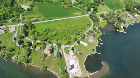 The Landscape - Skaneateles, NY Video stock 336321143