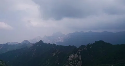 Landscape with sky and clouds Stock Footage 243811240