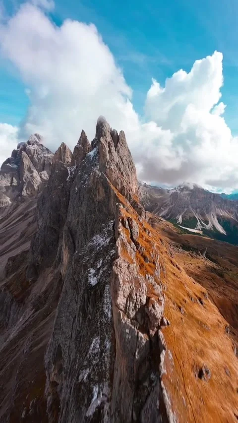 Landscape with sky and clouds Stock Footage 273142128