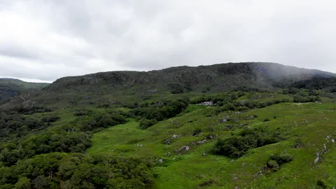 Landscape with sky and clouds mountain are in Ireland Stock-Footage 243625282