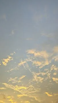 Landscape of sky clouds in the evening Stock Photos