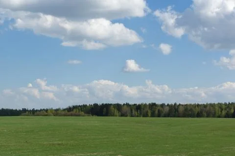 Landscape with sky Foto stock