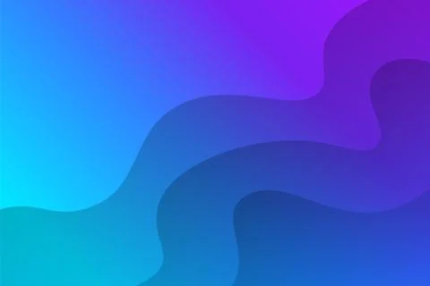 Landscape skyblue gradient fill vector abstract background minimalistic concept Иллюстрация