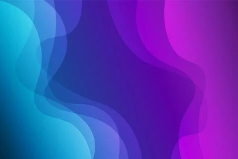 Landscape skyblue gradient fill vector abstract background minimalistic concept Illustration