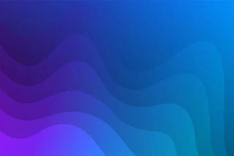Landscape skyblue gradient fill vector abstract background minimalistic concept Stockillustratie