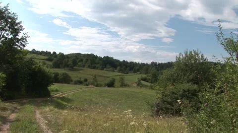 Landscape Slovenia Stock Footage 1070347