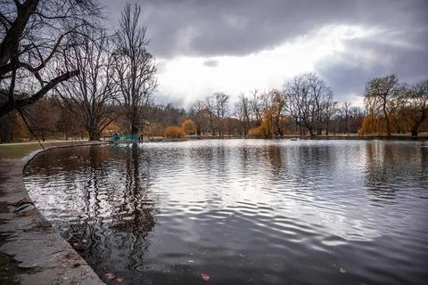 Landscape in the spring Stock Photos